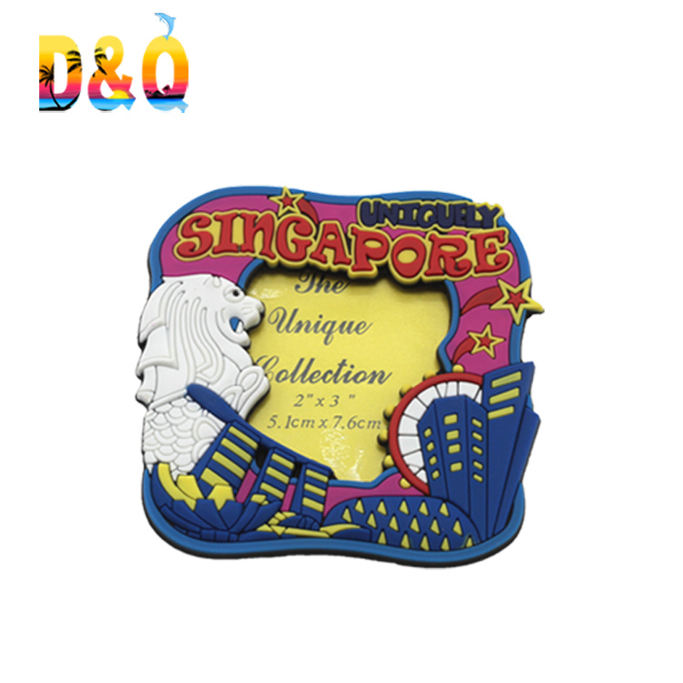 Singapore Souvenir Gift Set Custom PVC Fridge Magnet