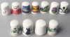 Porcelain Thimble Souvenir Thimble Ceramic Finger Thimble for Promotion Gifts