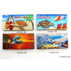 Custom Epoxy Wood Tourist Gift Fridge Magnet Beach Turtle Bahamas Souvenir Fridge Magnet