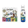 Custom Logo Mosaic Design 500 ML Stainless Steel Water Bottle Barcelona Cup Spain Souvenir Barcelona Mug