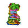 Factory Customized Logo Travel Gift Epoxy Wooden Palm Tree Beach Turtle Cayman Islands Souvenir Fridge Magnet