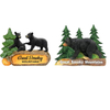 Customized MDF Wood Black Bear Fridge Magnet Rocky Mountain National Park Souvenir Fridge Magnet