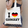 Custom Logo Design Printed Canvas Warsaw Krakow POLSKA Souvenir Bag Poland Tote Bag
