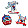 Custom Logo Printing Winter Skiing Resin Obertauern Austria Souvenirs Fridge Magnet