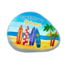 Customized Logo France Beach Surf Saint Tropez Resin Magnet St.Tropez Souvenir Fridge Magnet