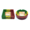 Wholesale Creative Rasta Jamaica Souvenir Ashtray Custom Resin Ashtray