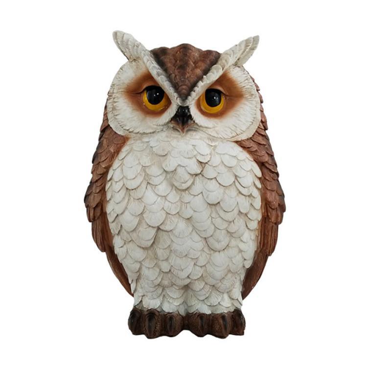 Nordic Modern Home Decoration Resin Ornament Owl Statue