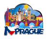 Resin Dragon Bridge Ljubljana Slovenia Souvenir Fridge Magnet