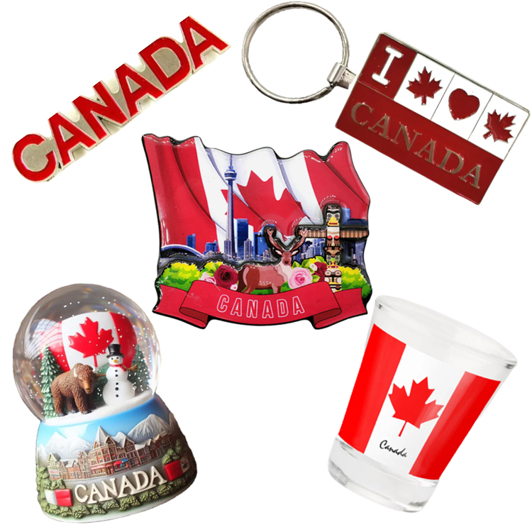 Custom Shaped MDF Wooden Toronto Canada Gift Souvenir Fridge Magnet