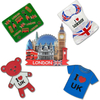 Customized Logo Design Wood British Souvenir London Theme Gifts Magnet Uk Theme Gifts Fridge Magnet
