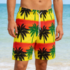 Wholesale Tourist Souvenir Tropical Hawaii Beach Shorts Custom Summer Men's Beach Shorts