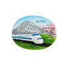 OEM Wholesale Tourist Attraction Resin Magnet Japan Souvenir Fridge Magnet