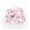 Custom PU Leather Souvenir Purse Unicorn Cartoon Style Coin Purse