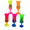 Customized Logo 1oz 1.5oz Neon Color Tropical Beach Souvenir Hawaii Shot Glass