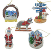 Wholesale Beach Souvenir Resin Christmas Tree Hanging Nautical Christmas Ornaments