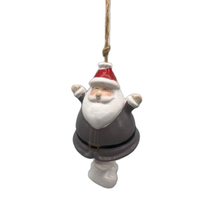 Wholesale Christmas Tree Hanging Custom Ceramic Christmas Ornament