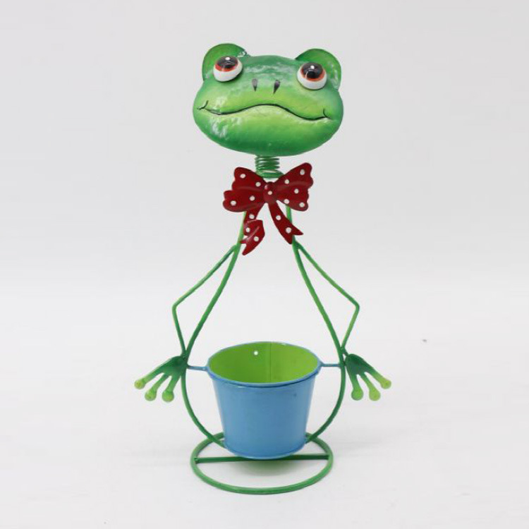 Wholesale Cute Animal Shaped Decoration Garden Metal Flower Pot