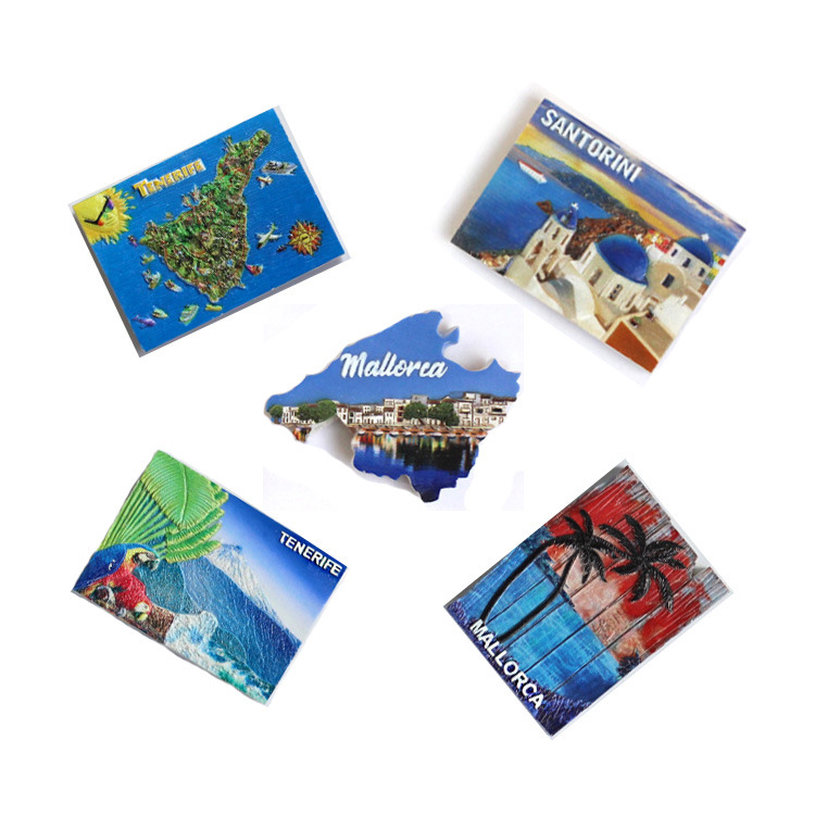 Customized Printing Resin Scenery Croatia Split Souvenir Fridge Magnet