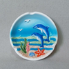 Wholesale Hand Painted Ocean Beach Turtle Souvenir Ceramic Ashtray