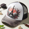 Custom Embroidery Logo Printing Paris Baseball Cap Hat Paris Souvenirs Cap