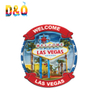 Wholesale Custom Resin Printing Welcome to Las Vegas Tourist Gift Las Vegas Souvenir Fridge Magnet