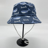 Custom Printed Outdoor Summer Sun Protection Baby Hat Bucket Hat for Kids