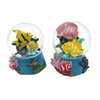 Custom Logo Resin Florida Maldives Tourist Souvenir Tropical Beach Fish Turtle Snow Ball Souvenir Snow Globe