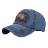 Custom Embroidered Logo Baseball Cap Animal Hats for Men