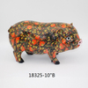 New Design Modern Colorful Lovely Resin Animal Figurine Pig Statue