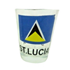 Factory Custom Logo Travel Gift Bar Shot Glass St Lucia Souvenir Shot Glasses