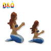 Custom Souvenir Sea Life Animal Figurine Resin Mermaid Statue