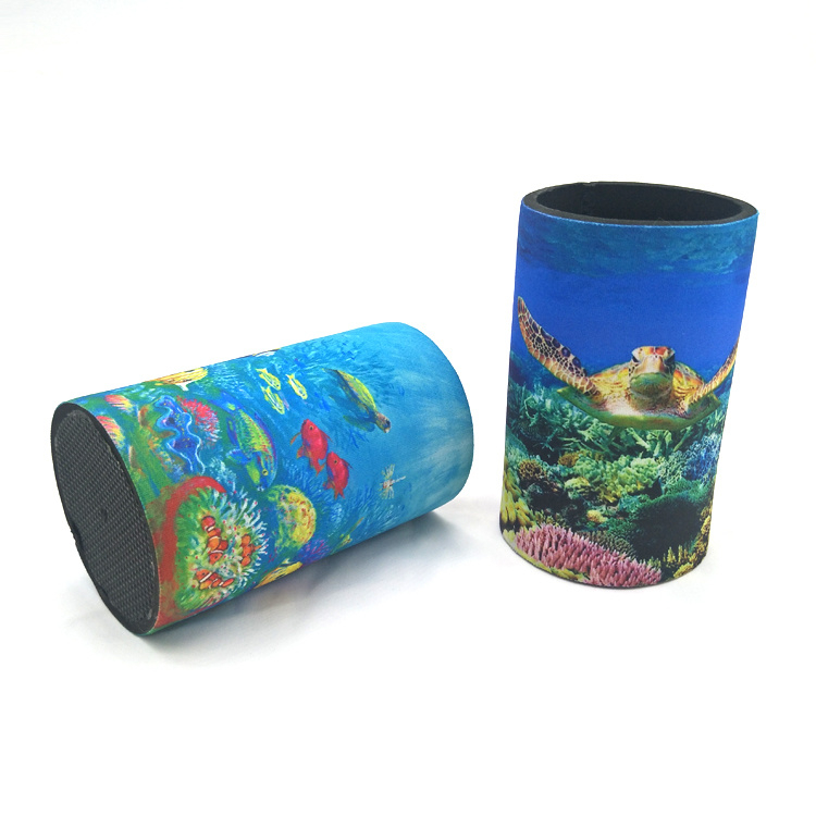 Custom Sublimation Beer Can Cooler Neoprene