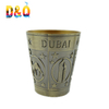 High Quality Metal Craft Souvenir Decorative Portable Drinking Metal Shot Glass