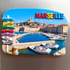 Custom Travel Gift Magnet Resin France City Marseille Cannes Nice Souvenir Fridge Magnet