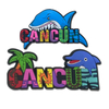 Customized Logo Letter Rubber Magnet Cancun Mexico Souvenir PVC Fridge Magnet