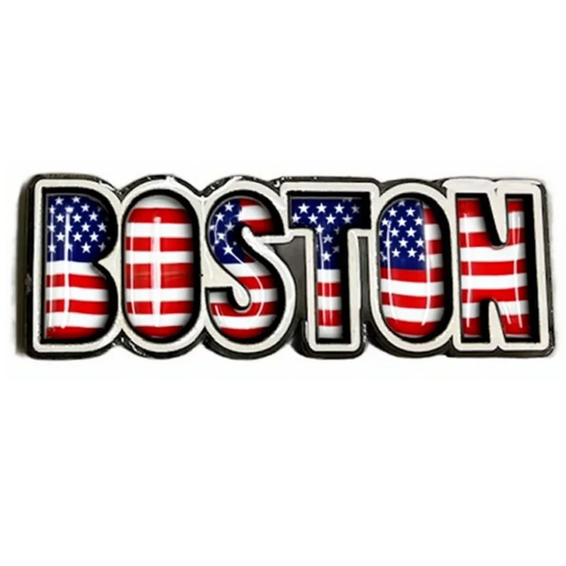 Custom Logo Letter Shaped MDF Wood Refrigerator Magnet Oklahoma Souvenirs Fridge Magnet