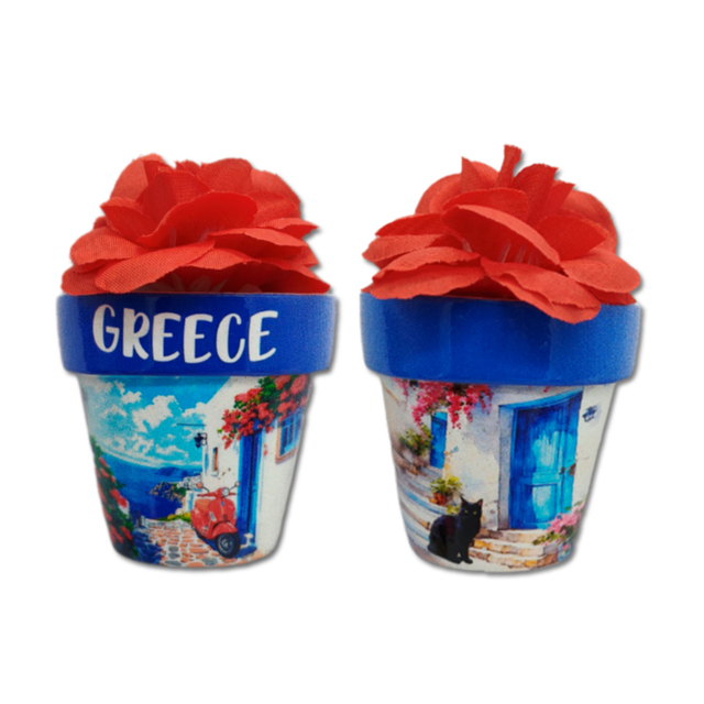 Customized Printing Resin Amsterdam Souvenir Tulip Fridge Magnet Flower Fridge Magnet