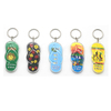 Customized Logo Tourist Souvenir Beach Key Chain Acrylic Flip Flops Keychains