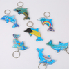 Wholesale Customized Promotion Gift Beach Souvenir Acrylic Turtle Dolphin Keychain