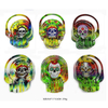 Custom Logo Portable Souvenir Glass Skull Ashtray