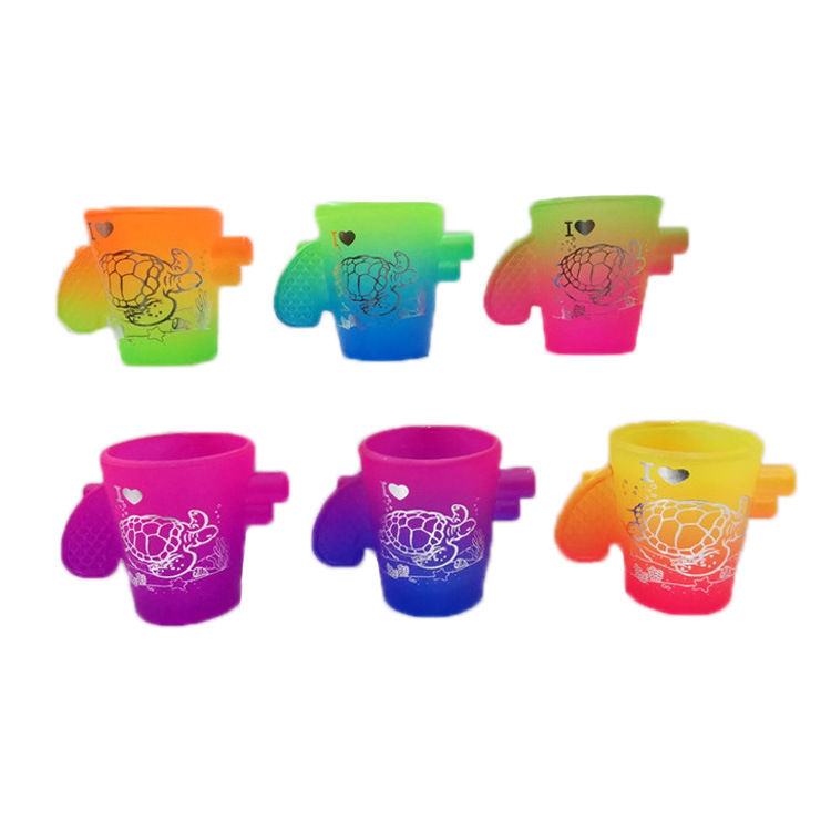 Custom Tropical Travel Souvenirs Unique Souvenir Multi Color Shot Glasses