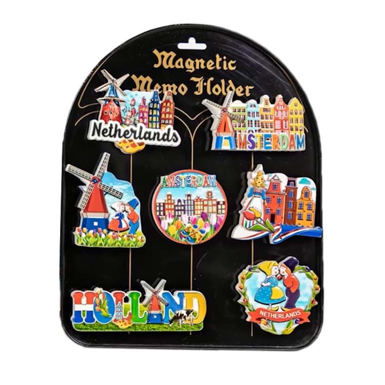 Wholesale Souvenir for Tourist Resin Printing Panama Souvenir Fridge Magnet