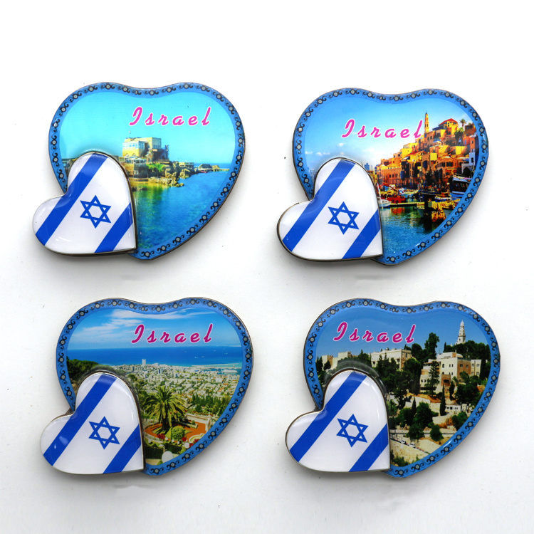 Custom Middle East Travel Souvenirs Egypt Arab Qatar Israel Souvenir Fridge Magnet