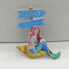 Custom Printed Cartoon Beach Resin Souvenir Mermaid Fridge Magnet