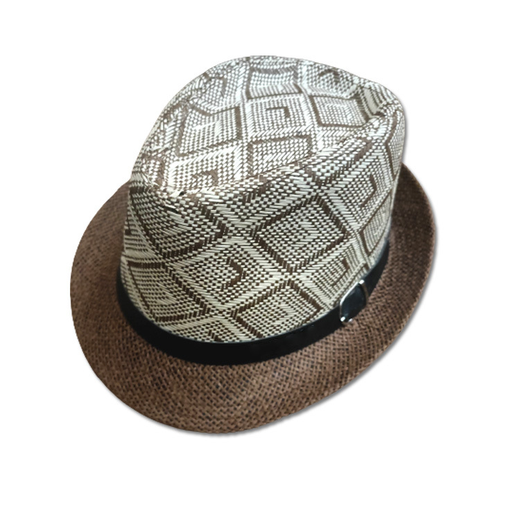 Wholesale Casual Outdoor Male Summer Beach Sun Men Straw Hat