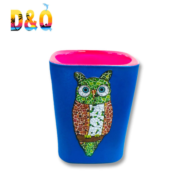 Custom Logo Unique Tourist Souvenir Gift Square Shot Glass