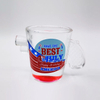 Customized Logo American Travel Souvenirs Square Shot Glass