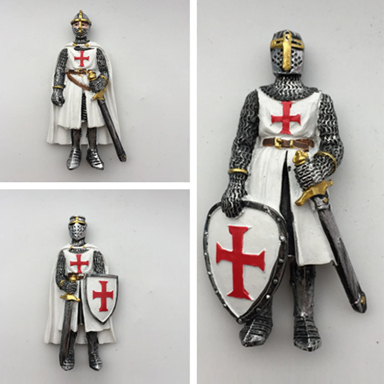 Travel Souvenir Gift Collection Resin Knight Malta Souvenir Fridge Magnet