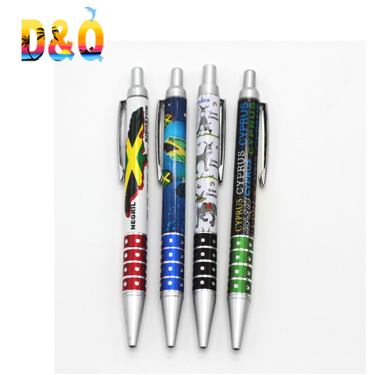 Wholesale Custom Promotion Gift Tourist Ballpoint Souvenir Pen