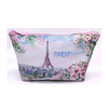 Wholesale Beach Design Women PU Leather Travel Toiletry Bag Custom Logo